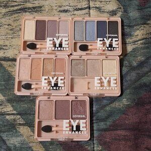 🌸 CoverGirl Eye Enhancer Palette Bundle (5-Piece Set)